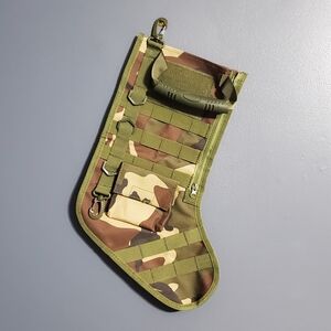 Camouflage Tactical Christmas Stocking